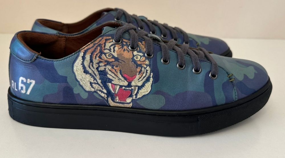Кросівки Polo Ralph Lauren Jermain Tiger Calfskin Sneaker: 000