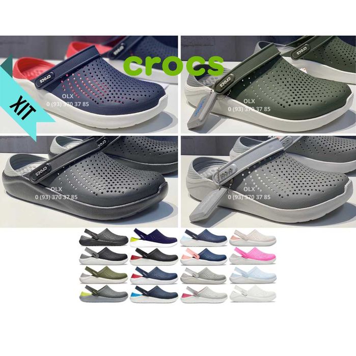 crocs LiteRide Крокси Чоловічі Лайтрайд Сабо кроксы мужские оригинал