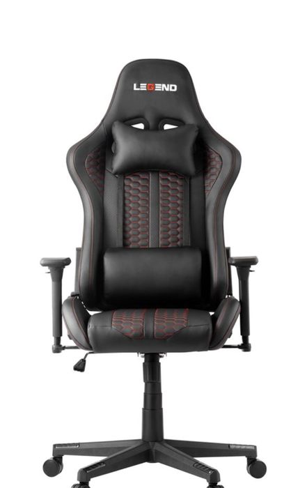 Новое Кресло Jysk Nibe gaming chair red black