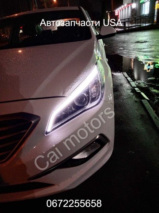 Фара лева правая передняя LED фонарь Hyundai Sonata LF YF