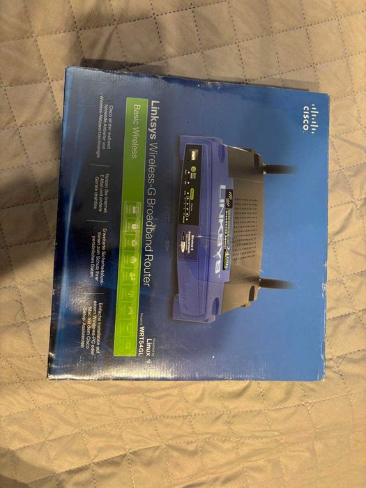 Маршрутизатор Linksys WRT54GL wifi