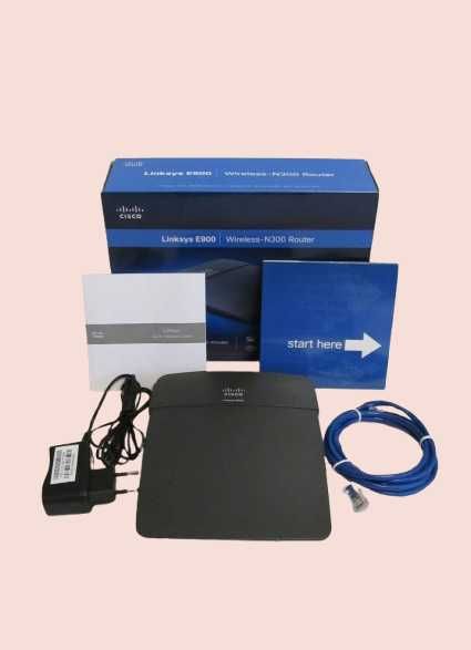 Маршрутизатор (роутер) Cisco Linksys E900 Wireless-N300 беспроводной