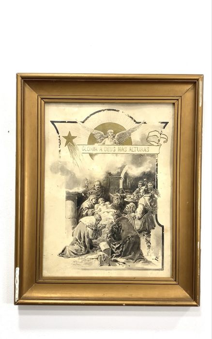 Antiga ilustração.