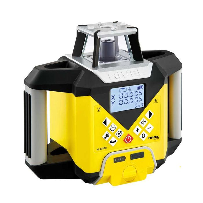 Nivel System Niwelator laserowy NL640R DIGITAL czerwony zestaw