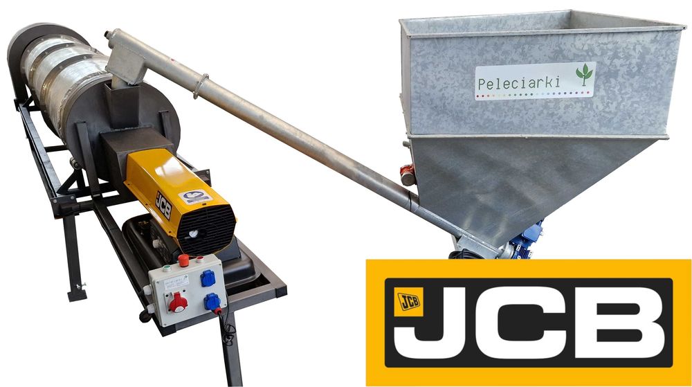 SUSZARNIA Bębnowa JCB 63kW DIESEL Trociny Zboże Biomasa Budowlane MOC