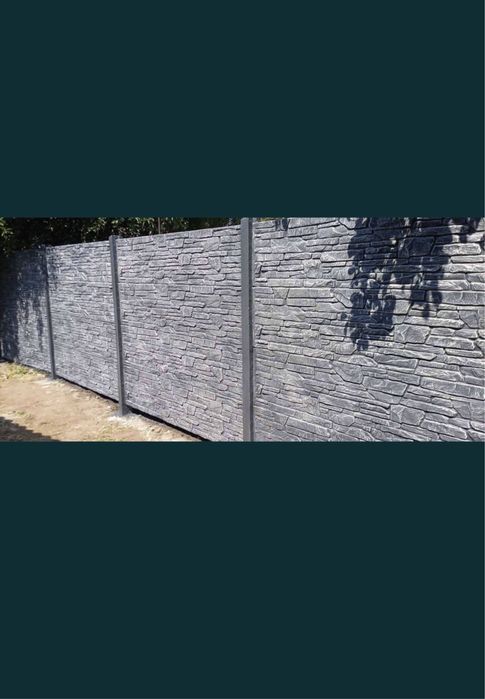 Бетонна огорожа стовпчики доставка