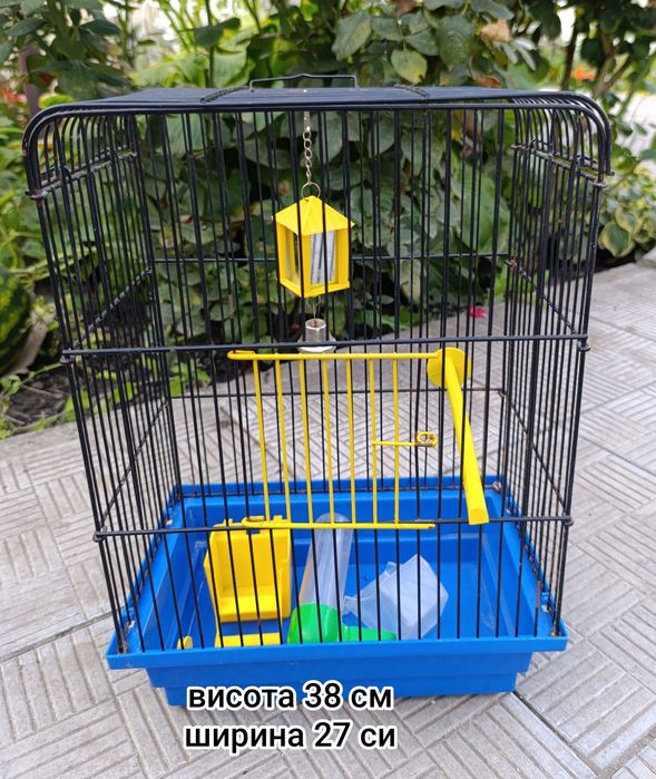 Клітка для птахів, хом'яків, дрібних тварин