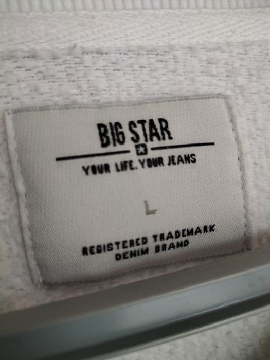 Super biała bluza damska Big Star