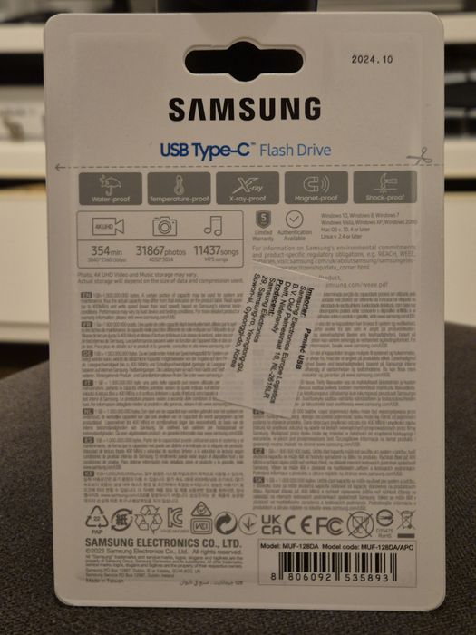 Pendrive Samsung 128 GB usb C MUF-128DA