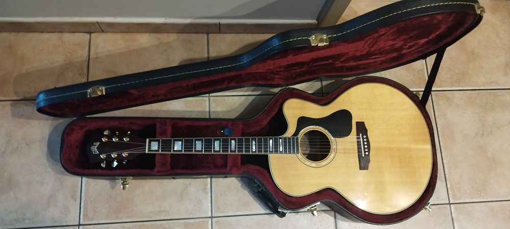 Gitara elektroakustyczna Guild GAD F-150R CENAT hard case Fishman