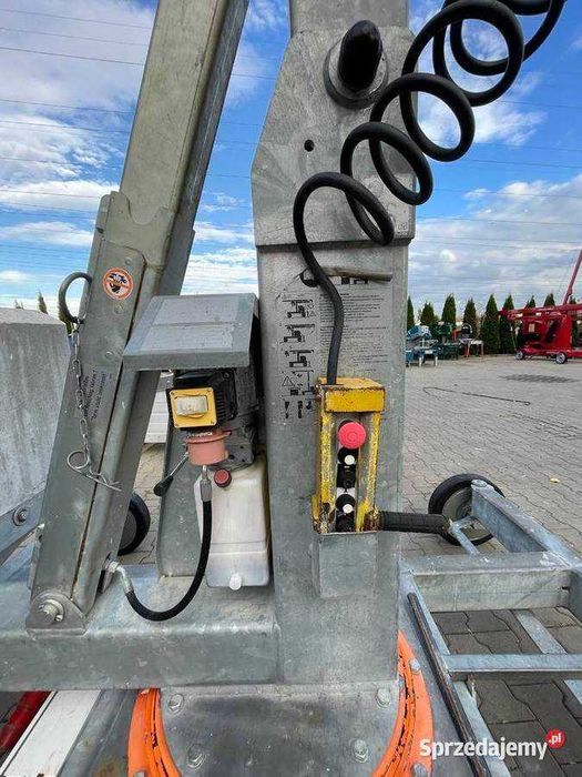 Mini Dźwig budowlany LISSMAC LMK 400 TFE Minikran Silka Bloczki żuraw