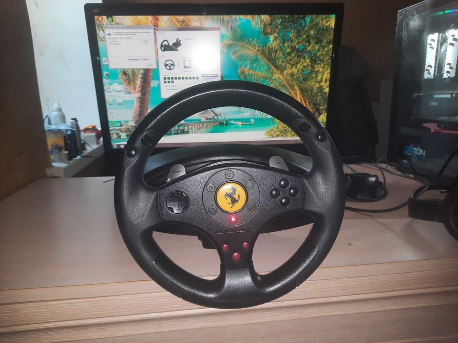 Thrustmaster Ferrari GT Experience крутой рабочий руль!