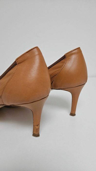 Szpilki skóra HEGOS 39 40 25.5cm