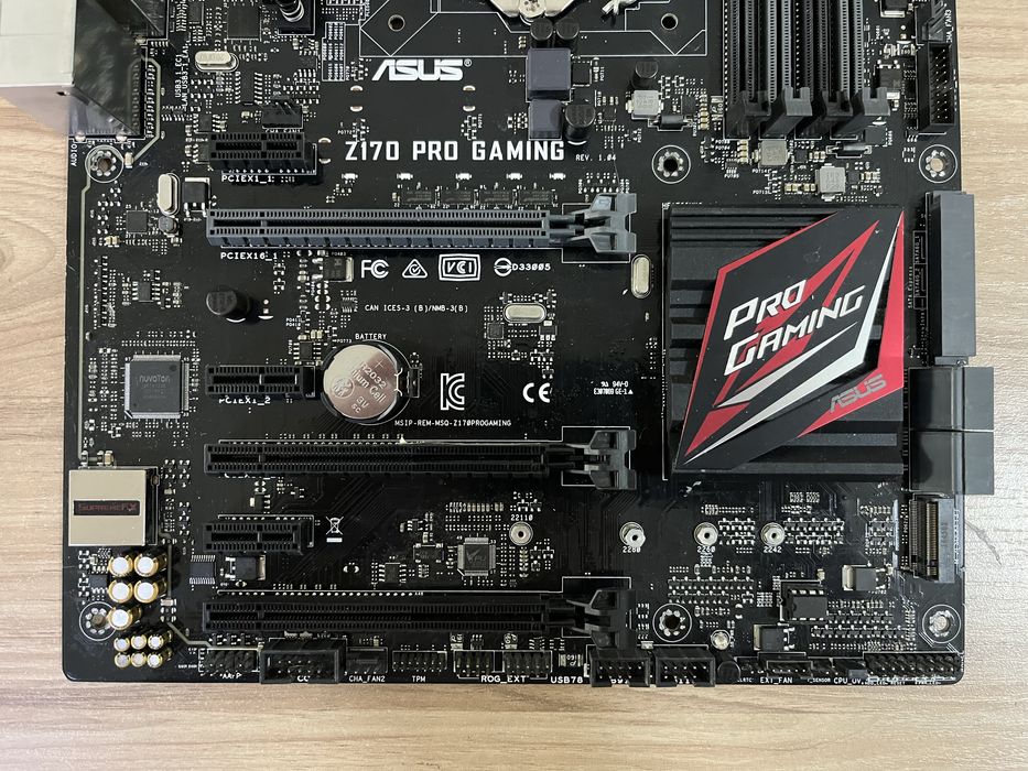 Материнская плата ASUS Z170 PRO GAMING LGA1151 DDR4 INTEL XEON Support