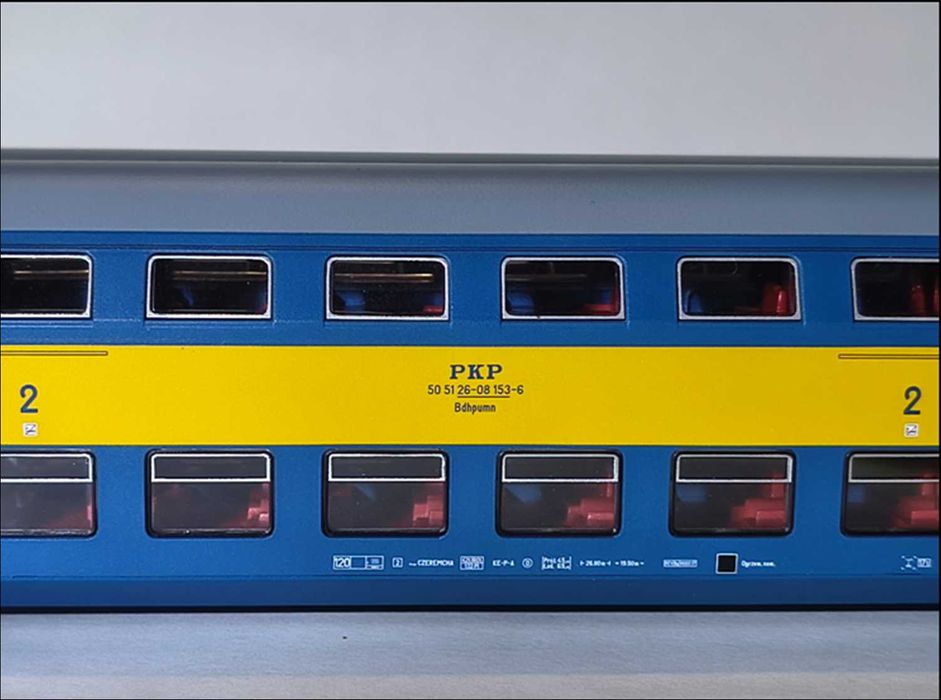 Wagony piętrowe PKP Piko H0