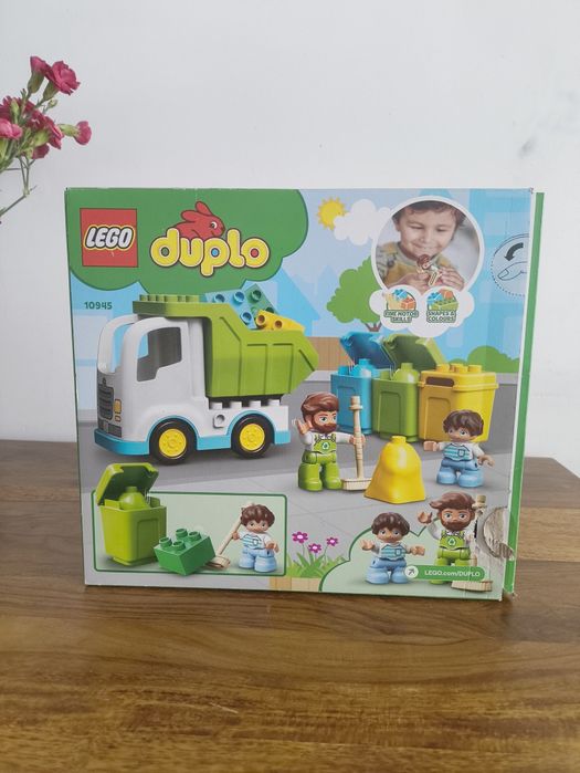 LEGO Duplo zestaw 10945 śmieciarka i recykling