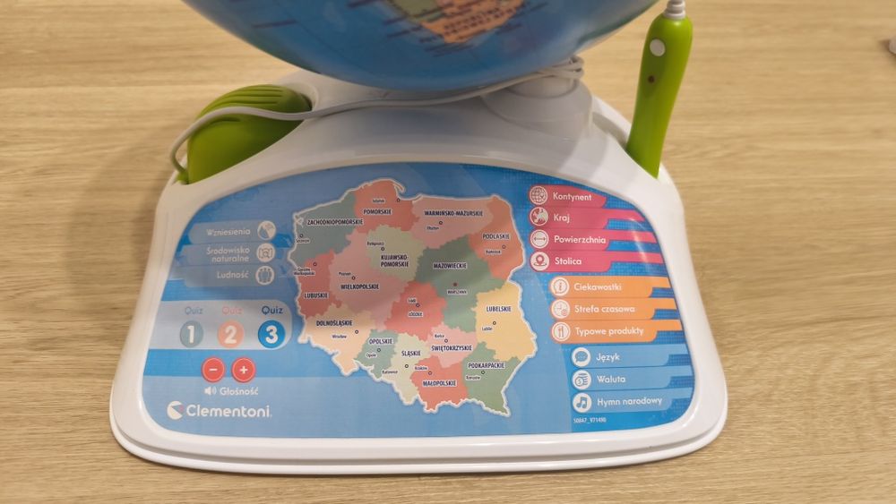 Globus interaktywny Clementoni