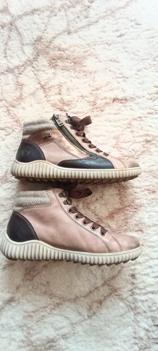 Buty damskie snekarsy wysokie REMONTE 37