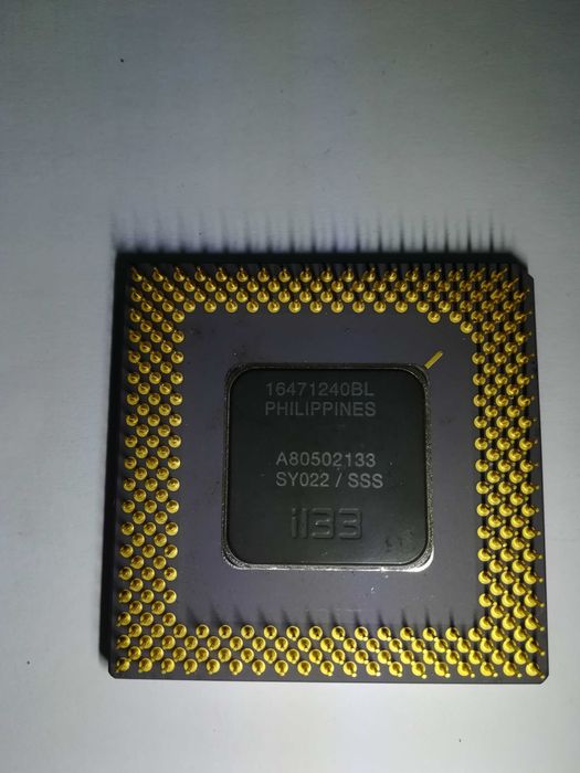 Cpu Intel Pentium 133mhz raridade