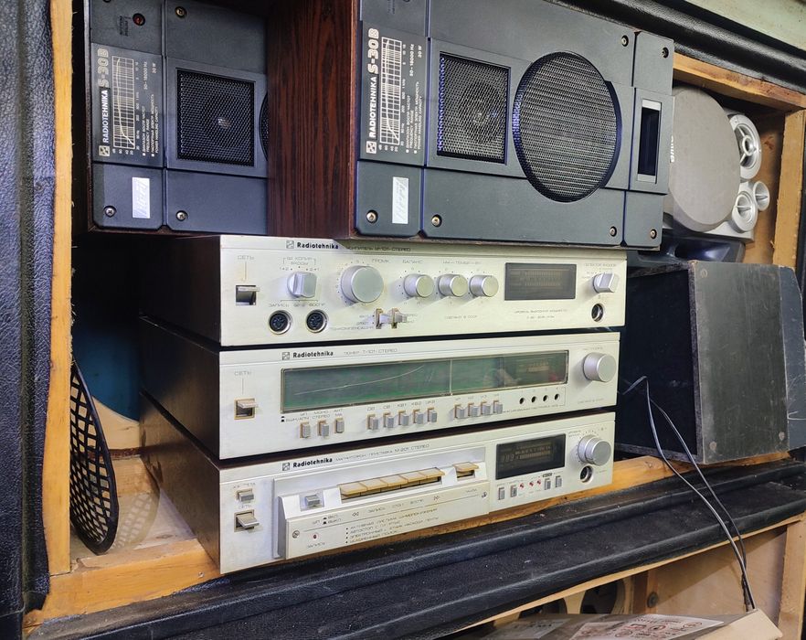 ‼️  Муз центр Радиотехника (РАБОЧИЙ!) ‼️