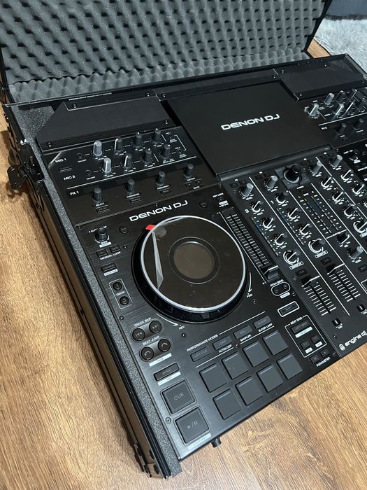 Denon DJ PRIME 4+ PLUS  + hardcase + decksaver