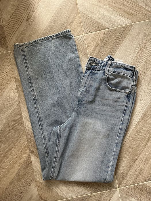Джинси голубі сінсей Sinsay wide leg прямі