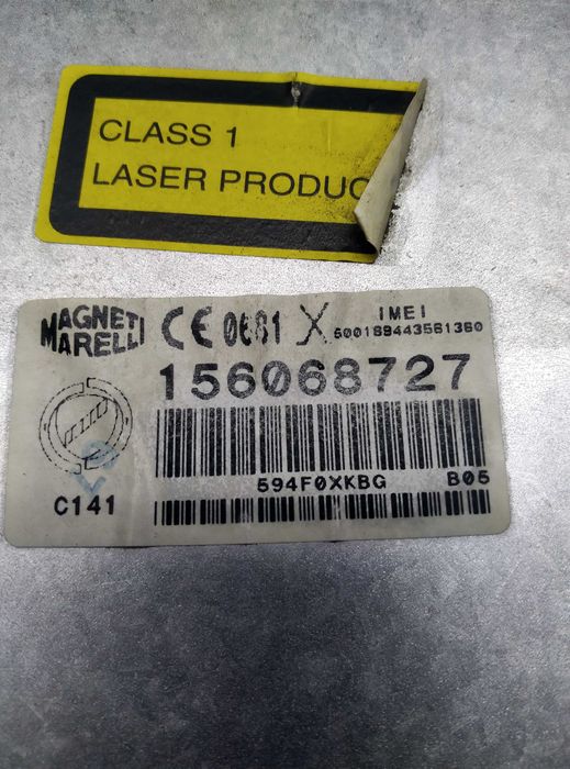 Radio Alfa Romeo 159 156.068.727 Orginał Nawigacja