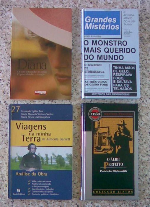 Lote com 20 livros - venda individual