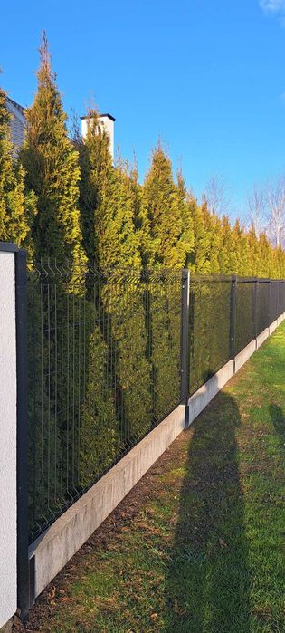 Kompletne Ogrodzenie Panelowe 3D.