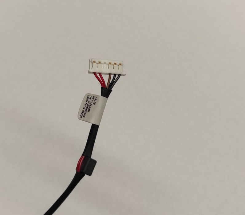 Разъём питания с кабелем для ноутбука dell