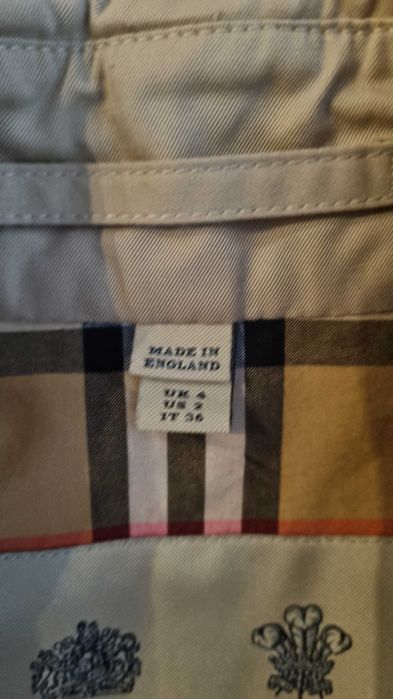 Burberry płaszcz trencz Chelsea XXS (UK 4, US 2, IT 36)