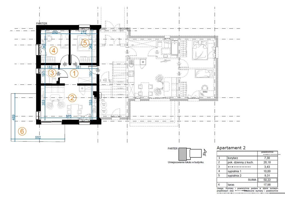 APARTAMENT- blisko Energylandii