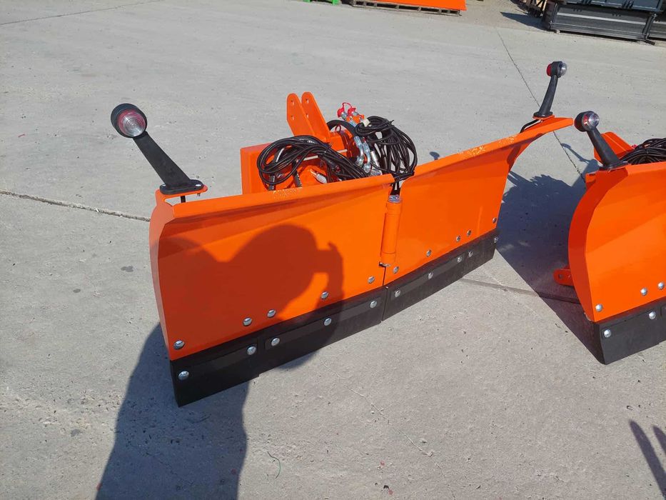Pług do śniegu strzałka Metal Technik 1,50 - 3,0m Transport Cała PL
