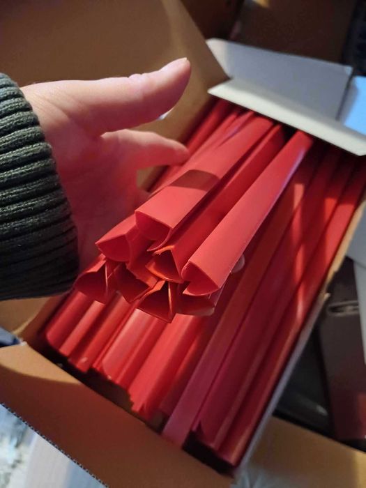 Listwy grzbiety wsuwane 50 sztuk 15 mm do oprawy prac, dokumentów