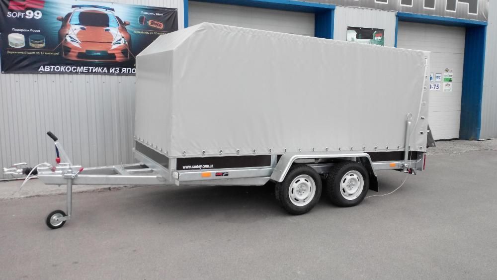 Легковой прицеп цинк 2500 кг -3500 прицеп Сантей AL-KO (3,8x1,71)