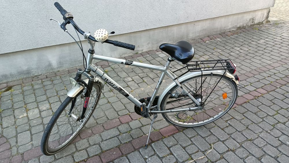 Rower Wheeler 28'' srebrny 7 bieg piasta