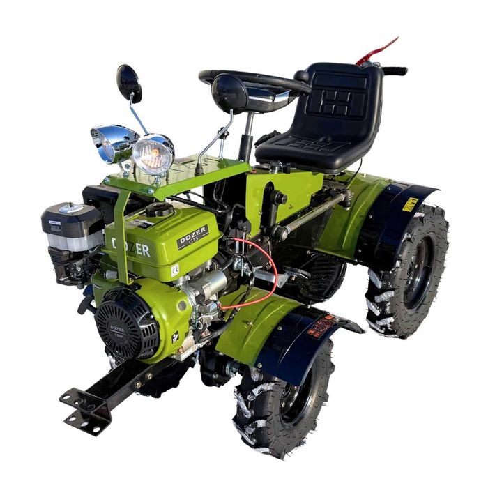 Мінітрактор DOZER G15 бензиновий 15 к.с., 8 кВт