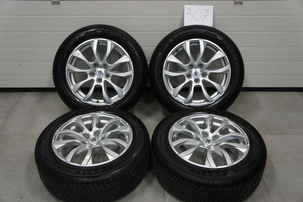 NR 307 Koła Zimowe Alufelgi AUDI A6 C6 A6 C7 4G0 225/55/17 Michelin 6mm 5x112