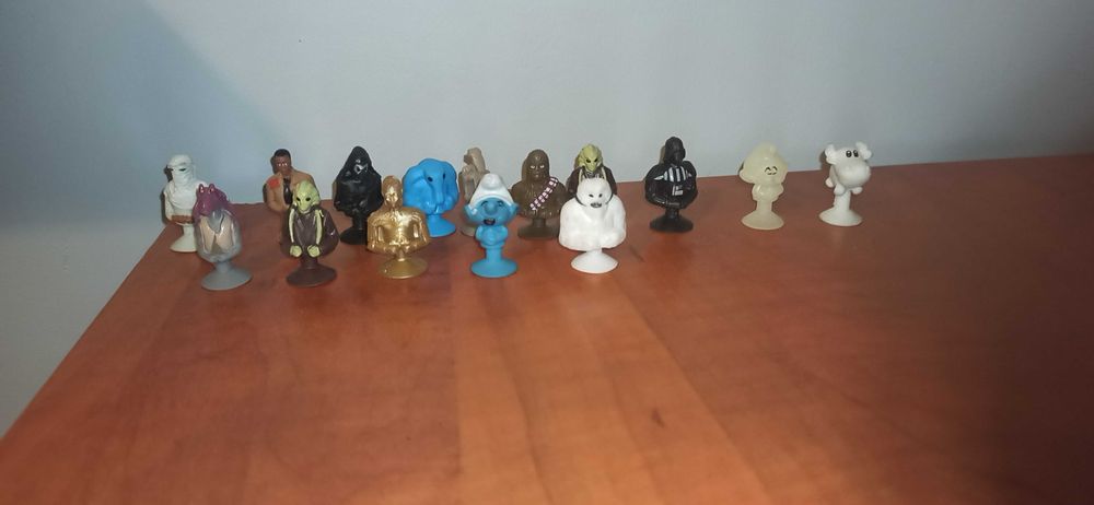 Stikeez Star wars i kilka innych (15szt. łącznie)