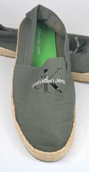 Używane Calvin Klein Jeans Espadryle Espadrille Slipon Ml roz. 43