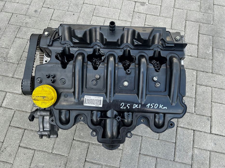 silnik 2.5 dci cdti nissan primastar interstar 2001-2010r 100-150km g9u