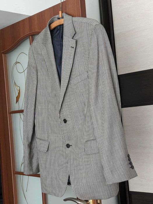 Брендовый мужской пиджак BUGATTI /р.42/XL/ нат.шерсть (ориг.,Германия)