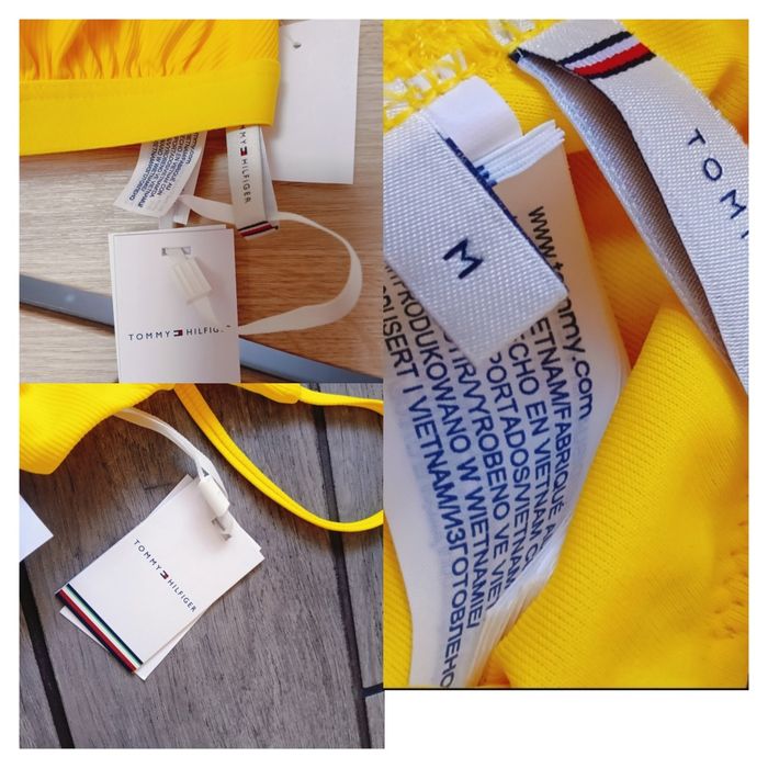 Góra stroju kąpielowego Tommy Hilfiger, stanik bikini, góra od bikini