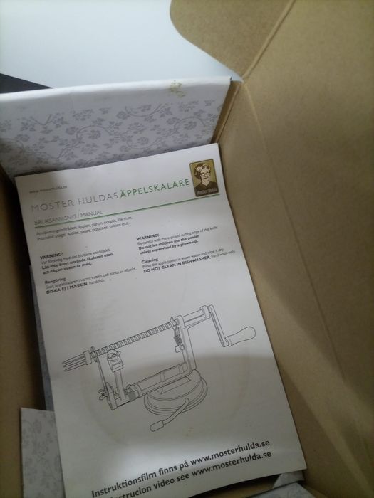 Descascador de maçãs