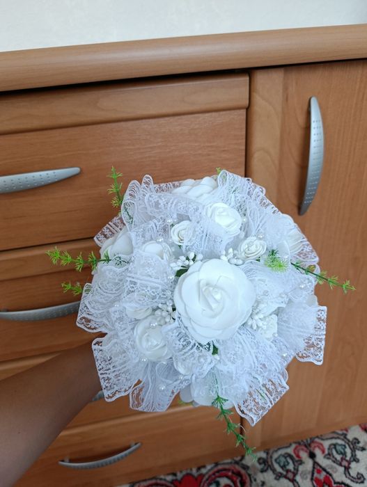 Букети весільні ,дублери на ручці нові