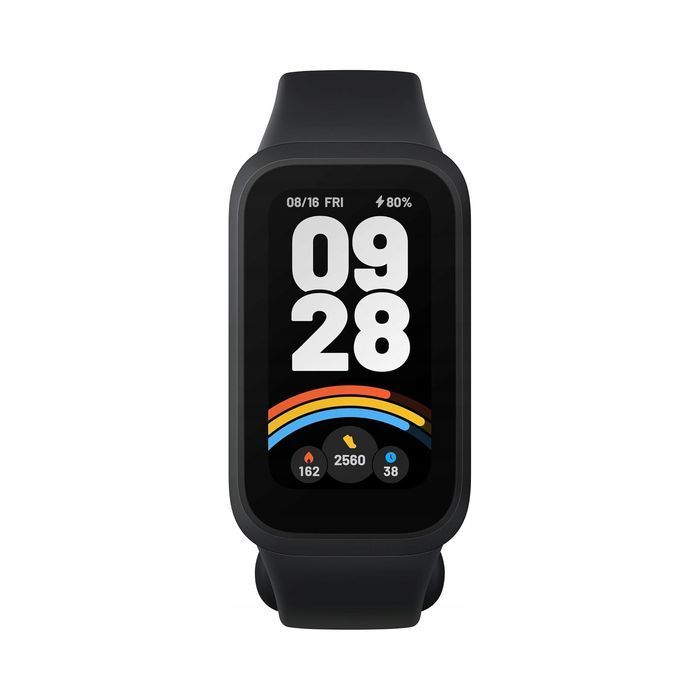 uszkodzony smartband xiaomi smart band 9 active czarny 1.47" tft 5 atm