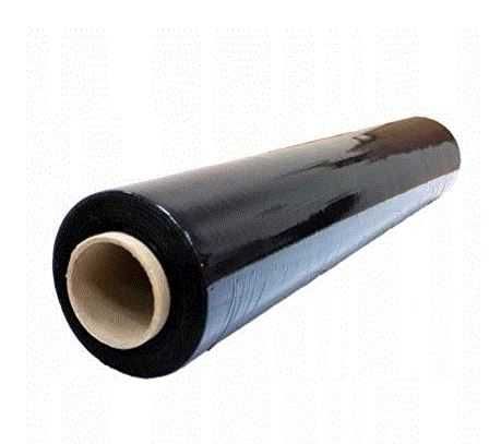 Folia stretch strech strecz czarna 3 kg