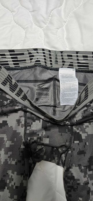 Мужские спортивные тайтсы, лосины Nike Pro размер М