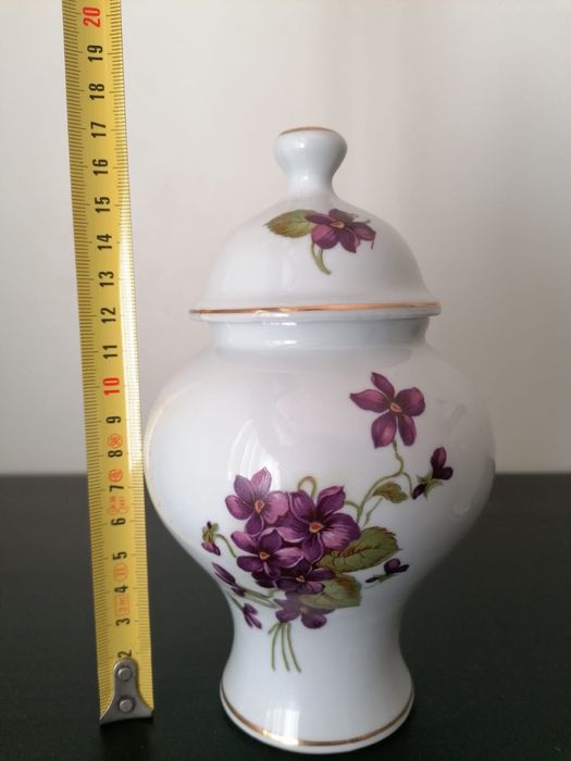 Pote Floral em Porcelana – Aveiro, 17 cm