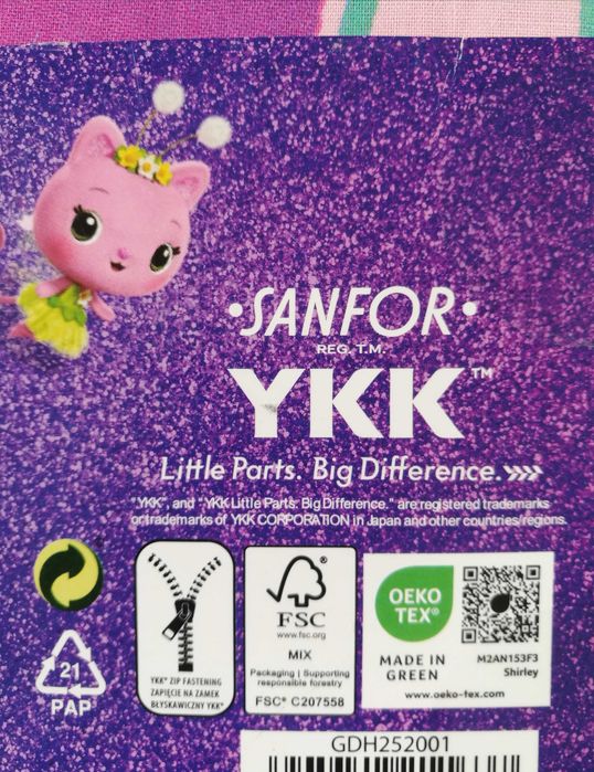 Nowy komplet bawełnianej dziecięcej pościeli GABI Dollhouse